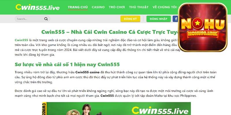 Cwin555 Bet